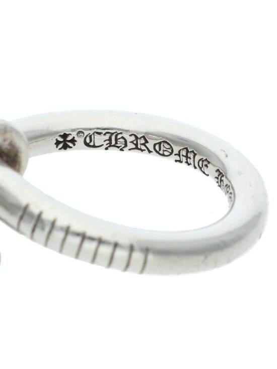 Chrome Hearts Nail Ring – Justin Reed Chrome Hearts Nail Flat Silver Ring